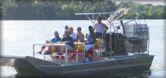 Louisiana swamp boat tour
