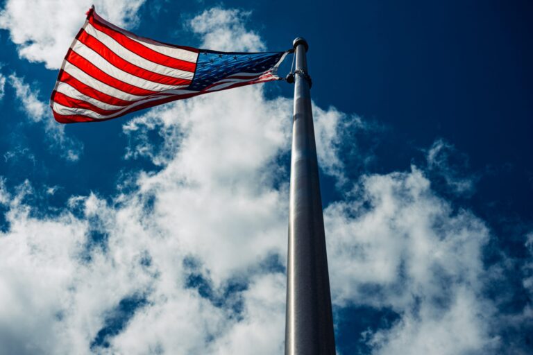 New Orleans Memorial Day Weekend American Flag